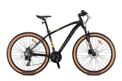 Kron XC 100 27.5 Jant Dağ Bisikleti - Mat Siyah Sarı Füme