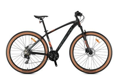 Kron XC 100 27.5 Jant Dağ Bisikleti - Mat Siyah Neon Turuncu