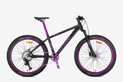 Kron Rebel 27.5 Jant 8 Vites Hidrolik Disk Fren Dağ Bisikleti - Mat Siyah Mor