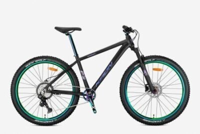 Kron Rebel 27.5 Jant Dağ Bisikleti - Mat Siyah Rainbow